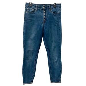Gap Denim size‎ 29” Regular High Rise Legging/Jegging Medium Wash Denim Jeans